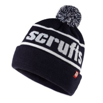 Scruffs Vintage Bobble Hat | Navy | vooraanzicht