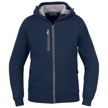Texstar HC09 Hooded Cardigan | Navy | vooraanzicht