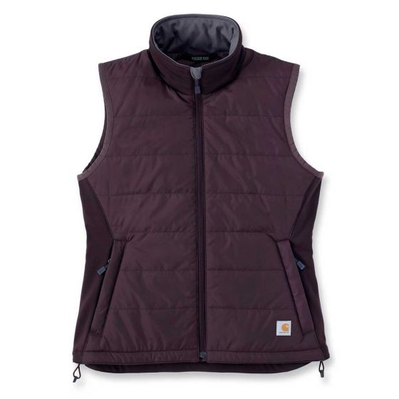 Carhartt Rain Defender™ Relaxed Fit Lightweight Insulated Vest | Dames | Paars / Blackberry | SKU 105984 | vooraanzicht