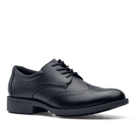 Shoes for Crews Executive Wing Tip IV | EN ISO 20347:2012 OB E SRC | SKU 20301 | driekwartsaanzicht