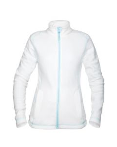 Ardon H2102 Dames Fleece Sweatvest | Wit | vooraanzicht