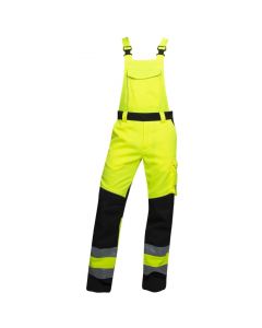 Ardon H5934 Signal+ Hi-Viz Amerikaanse Overall | Geel/Zwart | vooraanzicht