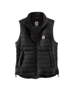 Carhartt Rain Defender™ Relaxed Fit Lightweight Insulated Vest | Heren | Zwart | SKU 102286 | vooraanzicht