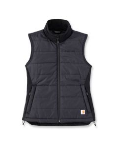 Carhartt Rain Defender™ Relaxed Fit Lightweight Insulated Vest | Dames | Zwart/Black | SKU 105984 | vooraanzicht