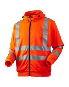 JAK Workwear 11-11143 Hi-Vis Sweatjack | Oranje | vooraanzicht