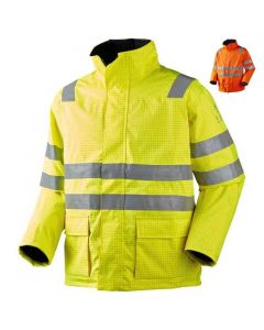 JAK 12136 High Performance Antiflame Parka | Fluorescerend Geel
