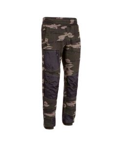 North Ways Amy Jogging Werkbroek | Camouflage Groen | SKU 1107 | Driekwartsaanzicht