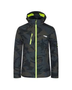 North Ways 1511 Hooded Softshell | Camouflage | Vooraanzicht