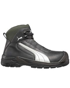 Puma Safety 630210 Cascades Mid Zwart/Grijs | zijaanzicht rechts