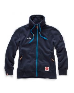 Scruffs Zip Thru Fleece | Navy | vooraanzicht