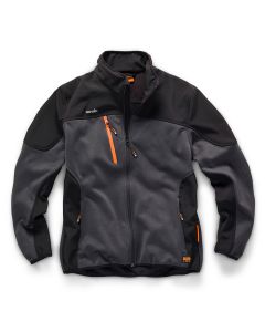 Scruffs Trade Tech Softshell - vooraanzicht | Boudo, veilig & comfortabel werken