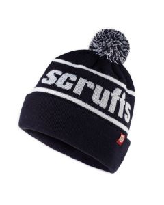 Scruffs Vintage Bobble Hat | Navy | vooraanzicht