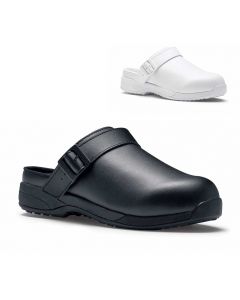 Shoes for Crews Triston OB | Zwart en Wit | Driekwartsaanzicht beide kleuren