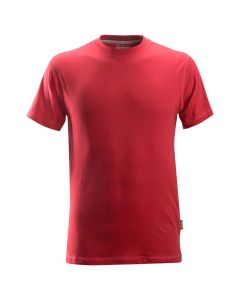 Snickers 2502 Classic T-shirt | Chili Red | vooraanzicht
