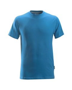 Snickers 2502 Classic T-shirt | Ocean Blue | vooraanzicht