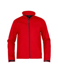 Texstar FJ79 Softshell Jacket | Rood | Vooraanzicht | SKU FJ79156000