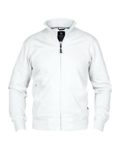 Texstar HC04 City Cardigan | Wit | vooraanzicht