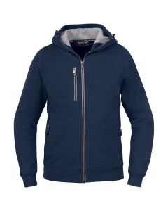 Texstar HC09 Hooded Cardigan | Navy | vooraanzicht