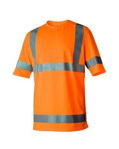 Top Swede 168 Hi-Vis T-shirt | Oranje | Vooraanzicht | SKU 168005