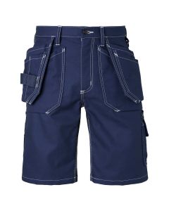Top Swede 194 Korte Werkbroek | Navy | vooraanzicht